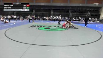 106 lbs Consi Of 64 #2 - Ryker Layne, Homedale vs Sam Titus, Herriman