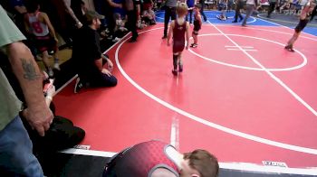 46 lbs Round Of 16 - Casen Rutherford, Verdigris Youth Wrestling vs Emerson Braun, Owasso Takedown Club