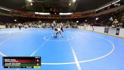 120 lbs Cons. Round 4 - Ricky Kuhl, Bradshaw Mountain vs Julian Salazar, Mountain View Marana