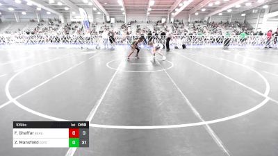 105 lbs Rr Rnd 1 - Faruq Ghaffar, Beast Nation vs Zayden Mansfield, Team Gotcha Blue