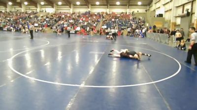 101 lbs Champ. Round 2 - Bode Bishop, Wasatch vs Gavin Nielsen, Jordan