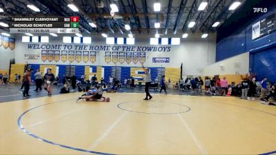 120 Blue 2nd Place Match - Shawnley Clervoyant, Wellington Community Hs vs Nicholas Schuyler, Camden