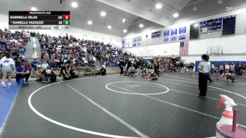 100 lbs Champ. Round 2 - Gabriella Islas, Serrano vs Daniella Vazquez, Garces Memorial