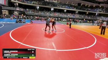 6A 285 lbs Cons. Round 1 - Darryl Ntouba, Northwest Nelson vs Aidan Johnson, Round Rock