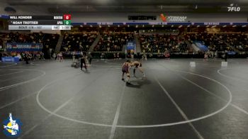 157 lbs Champ. Round 1 - Noah Trottier, Apple Valley vs Will Konder, Lombard (Montini)