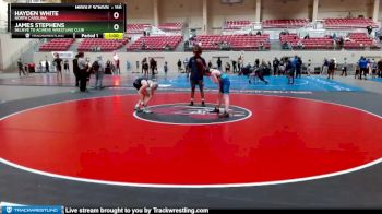 110 lbs Round 1 - Hayden White, North Carolina vs James Stephens, Believe To Achieve Wrestling Club