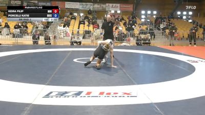 114 kg Rr Rnd 3 - Keira Filip, Minisink Valley vs Porcelli Katie, Rocky Point