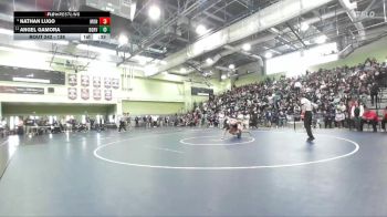 138 lbs Cons. Round 2 - Angel Gamora, DIEGO RIVERA vs Nathan Lugo, MONROE