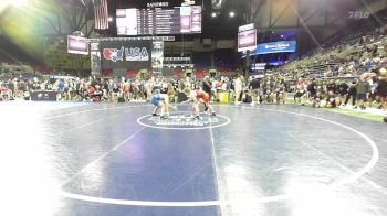 145 lbs Cons 64 #2 - Wesley Harper, Indiana vs Brady Mason, Kansas