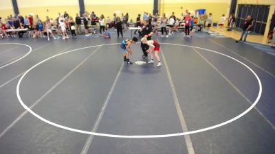 105 lbs Cons. Round 2 - Jackson Ganfield, MN vs Diego Ramirez, IL