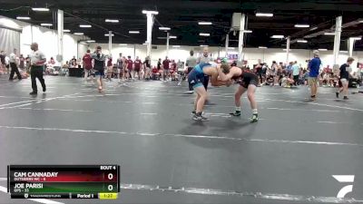 152 lbs Round 2 (6 Team) - Cam Cannaday, Outsiders WC vs Joe Parisi, GPS