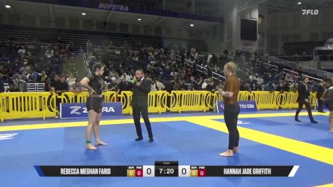 Hannah Jade Griffith vs Rebecca Meghan Faris 2025 Pan IBJJF Jiu-Jitsu No-Gi Championship