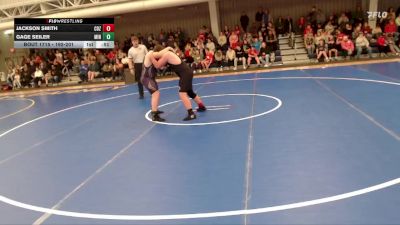 192-201 lbs Round 1 - Gage Seiler, Minden vs Jackson Smith, Cozad