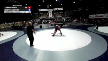 155 lbs Semis - Seregy Lyamin, Sacramento Wrestling Bears vs Jordan Maldonado
