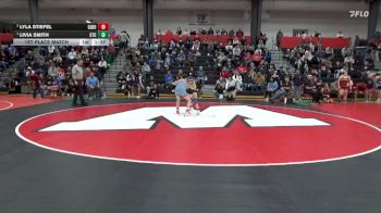 100 lbs 1st Place Match - Livia Smith, South Tama vs Lyla Stiefel, East Buchanan