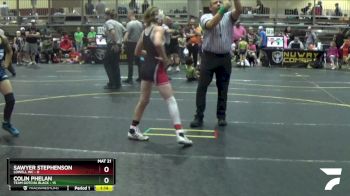 105 lbs Round 4 (6 Team) - Sawyer Stephenson, Lowell WC vs Colin Phelan, Team Gotcha Black