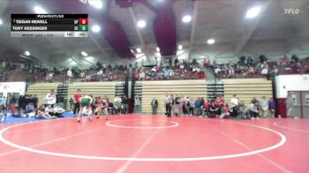 132 lbs Quarterfinal - Teigan Newell, Crown Point vs Tony Kessinger, Floyd Central