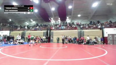 132 lbs Quarterfinal - Teigan Newell, Crown Point vs Tony Kessinger, Floyd Central