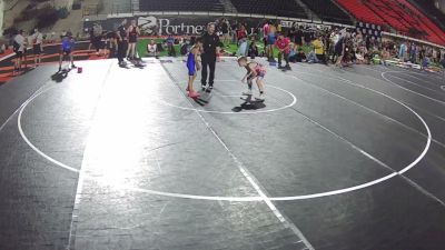 63 lbs Champ. Round 2 - Jayden Halstead, Oregon vs Lucas Mahavong, Oregon