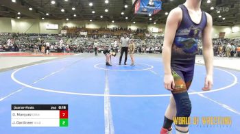 85 lbs Quarterfinal - Mason Shank, Eastern Oregon Elite vs David Baghdady, Hamma Shack