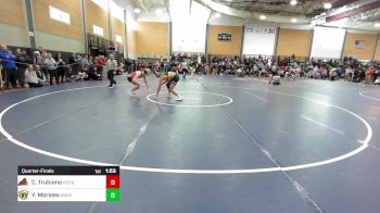 126 lbs Quarterfinal - Carter Trubiano, Keene vs Yandel Morales, Andover
