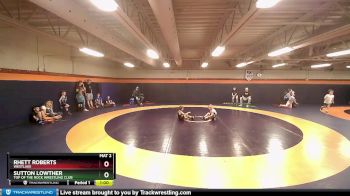 47-49 lbs Round 3 - Rhett Roberts, Westlake vs Sutton Lowther, Top Of The Rock Wrestling Club