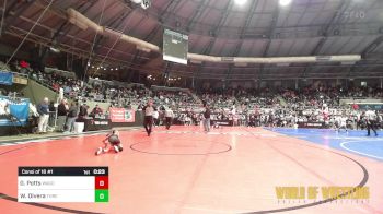 49 lbs Consi Of 16 #1 - Garrett Potts, Wagoner Takedown Club vs Weston Olvera, Threestyle