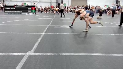 144 lbs Round 2 (6 Team) - Brendan Sholders, Front Royal WC vs Lukas Ryan, Savage WA White
