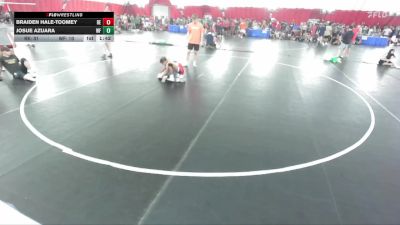 120 lbs Round 2 (8 Team) - Braiden Hale-Toomey, Reedsburg vs Josue Azuara, Weyauwega-Fremont