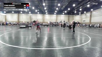 175 lbs 3rd Place - Tyree Graham, Gladiator Wrestling vs Connor Bonney, Team Phoenix