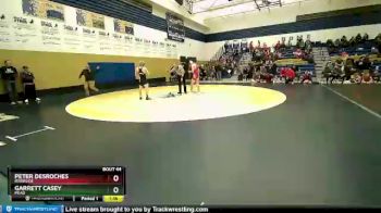 145 lbs Champ. Round 1 - Garrett Casey, Mead vs Peter DesRoches, Riverside