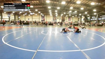 160 lbs Consi Of 64 #2 - Jaden Wehler, PA vs Vance Provost, KS