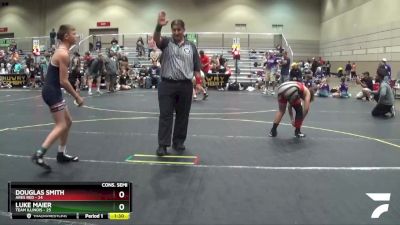 140 lbs Semis & 1st Wrestleback (8 Team) - Luke Maier, Team Illinois vs Douglas Smith, Ares Red