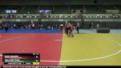 85 lbs 5th Place Match - Benjamin Mack, Pursuit Wrestling Minnesota vs Gage Wangen, Summit Wrestling Academy