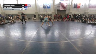 175 lbs Christian Snell, Connecticut vs Jett George, Oklahoma Red