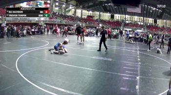 110 lbs Cons. Round 3 - Trevor Turpin, Millard South Wrestling Club vs Eli Jackson, Seward Wrestling Club