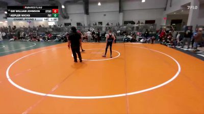 80 lbs Champ. Round 1 - Kepler Wicks, FM Wrestling Club vs Sir William Johnson, El Paso Supers Wrestling Club