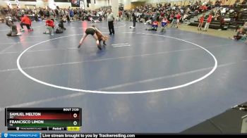 120 lbs Cons. Round 4 - Francisco Limon, TX vs Samuel Melton, MO