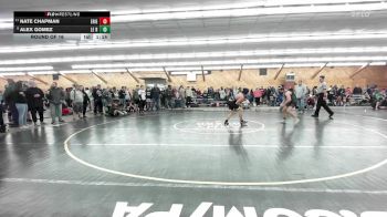 145 lbs Round Of 16 - Nate Chapman, Erieville vs Alex Gomez, Le Raysville