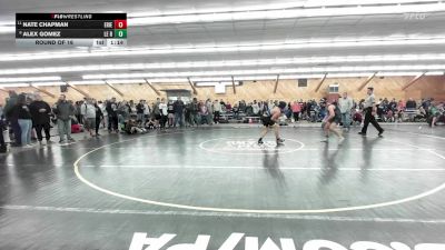 145 lbs Round Of 16 - Nate Chapman, Erieville vs Alex Gomez, Le Raysville
