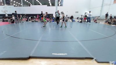 105 lbs Final - Tyler Carruthers, Team Nauman Wrestling Club ES vs Blake Kirby, Dueling Bandits