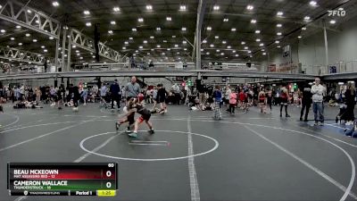 60 lbs Placement (4 Team) - Cameron Wallace, Thunderstruck vs Beau McKeown, Mat Assassins Red