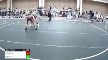 88 lbs Quarterfinal - Naomi Cruz, Grindhouse WC vs BryLee Irsik, Nebraska Wr Ac