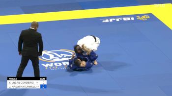 YAN LUCAS CORDEIRO PAIVA vs JACKSON NAGAI HATCHWELL JUNIOR 2024 World Jiu-Jitsu IBJJF Championship