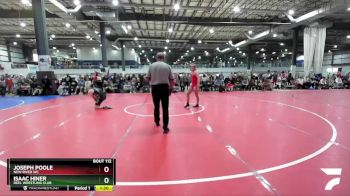165 lbs Champ. Round 1 - Joseph Poole, New River WC vs Isaac Hiner, Reel Wrestling Club