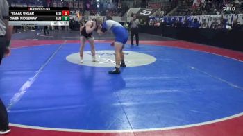 5A 190 lbs Semifinal - Isaac Orear, Hayden vs Owen Ridgeway, Arab