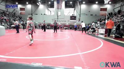 46 lbs Semifinal - Stetson Manuel, Newkirk Takedown Club vs Easton Nalder, Skiatook Youth Wrestling