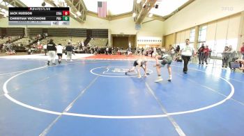 110-I lbs Consi Of 16 #2 - Jack Hudson, Stratton Trained vs Christian Vecchione, Pro-ex Wrestling Club