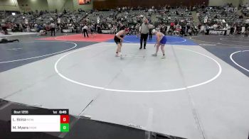 130 lbs 5th Place - Landon Boisa, Nevada Elite vs Mitch Myers, Fremont Wrestling - Utah