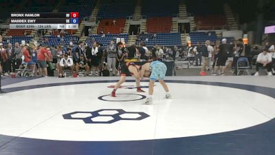 126 lbs Cons. Rd Of 64 - Bronx Hanlon, Nevada vs Maddex Ewy, Oklahoma